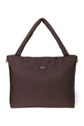 Brown Puffy Diaper Bag