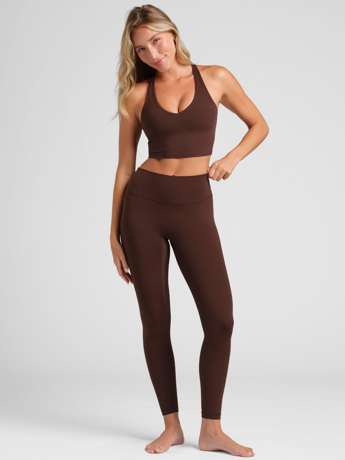 ComfrtCore™ V-Neck Crop Tank