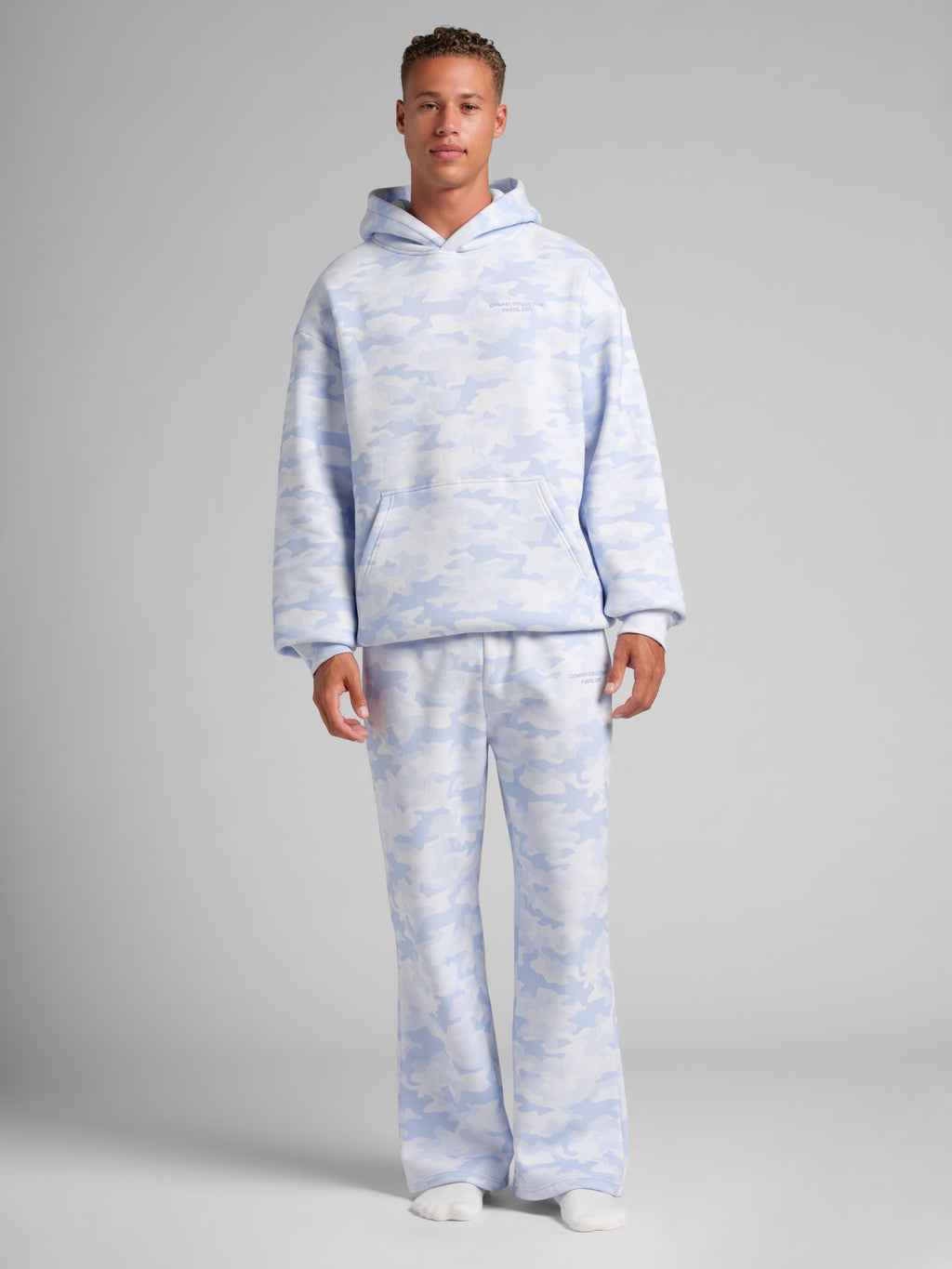 Camo Straight Leg Sweatpants