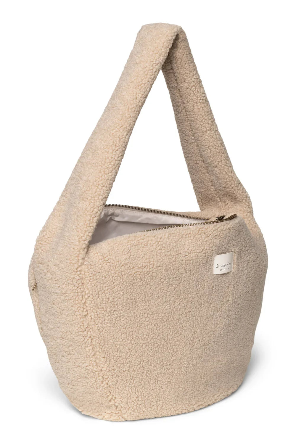 Brown Hearts Teddy Cross Body Bag