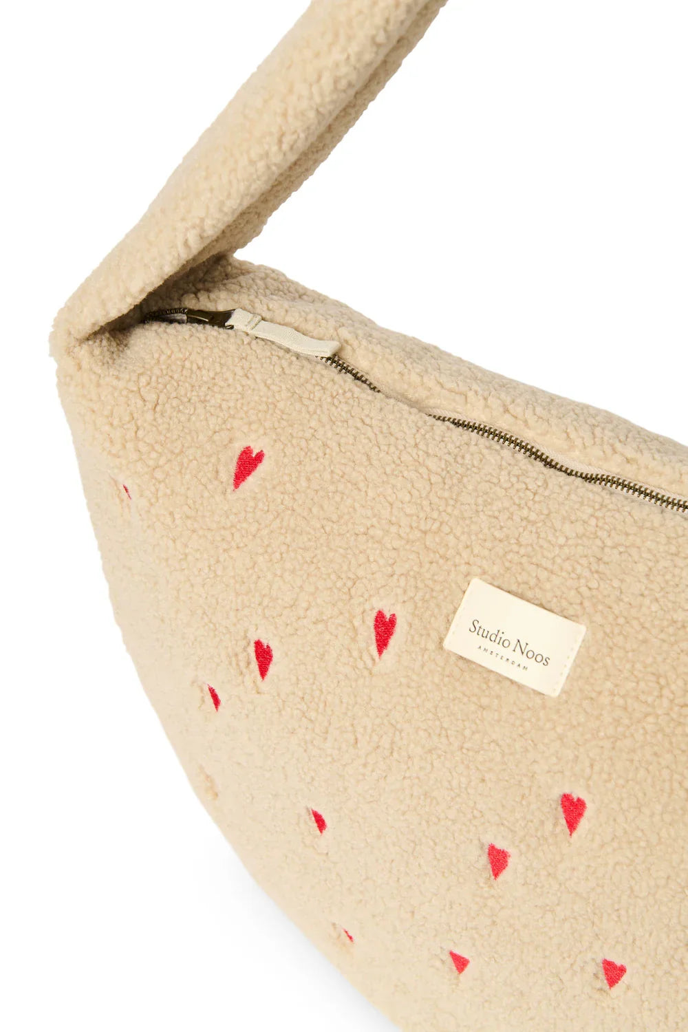 Brown Teddy Cross Body Bag