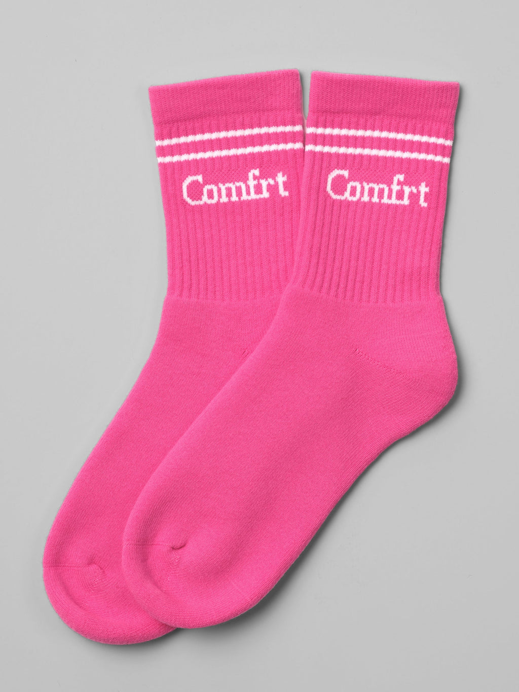 Hot Pink / White