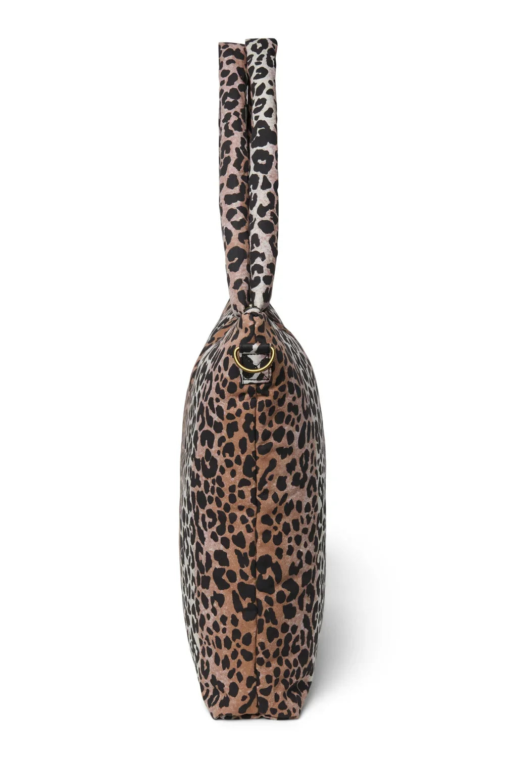 Hazel Leopard Soft Cotton Diaper Bag