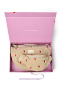 Ecru Hearts Matching Teddy Gift Set