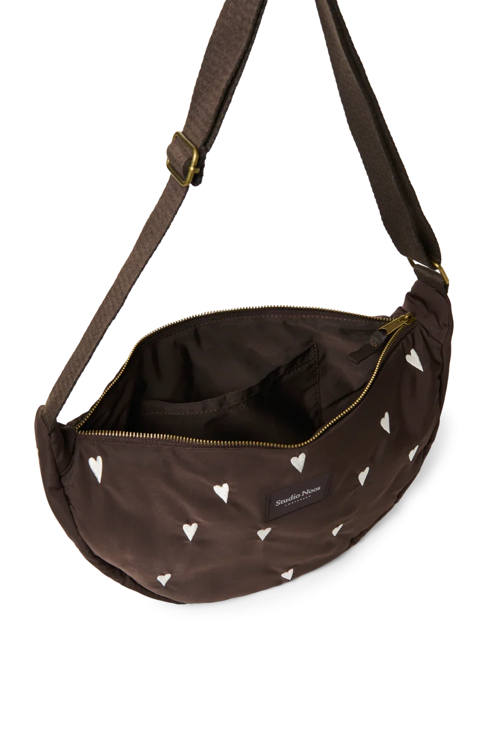Brown Puffy Adult Fanny Pack