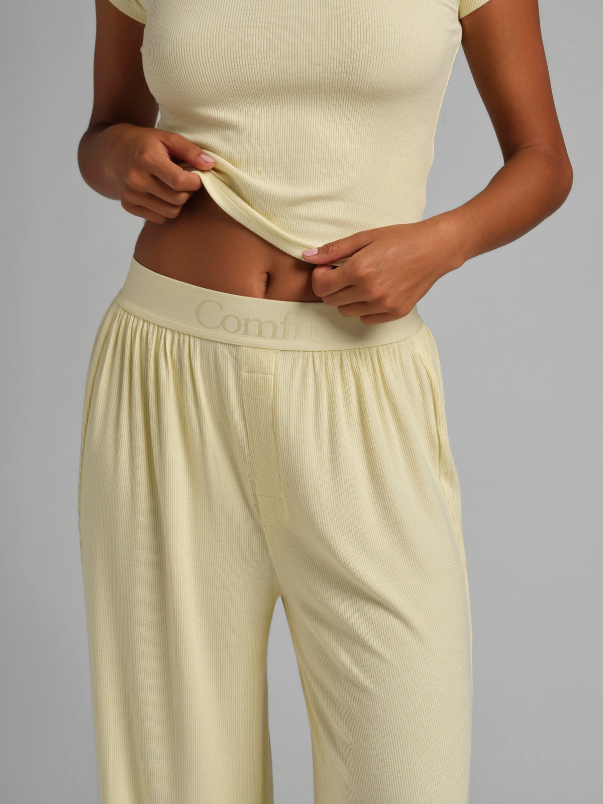 Slinky Rib Lounge Pant