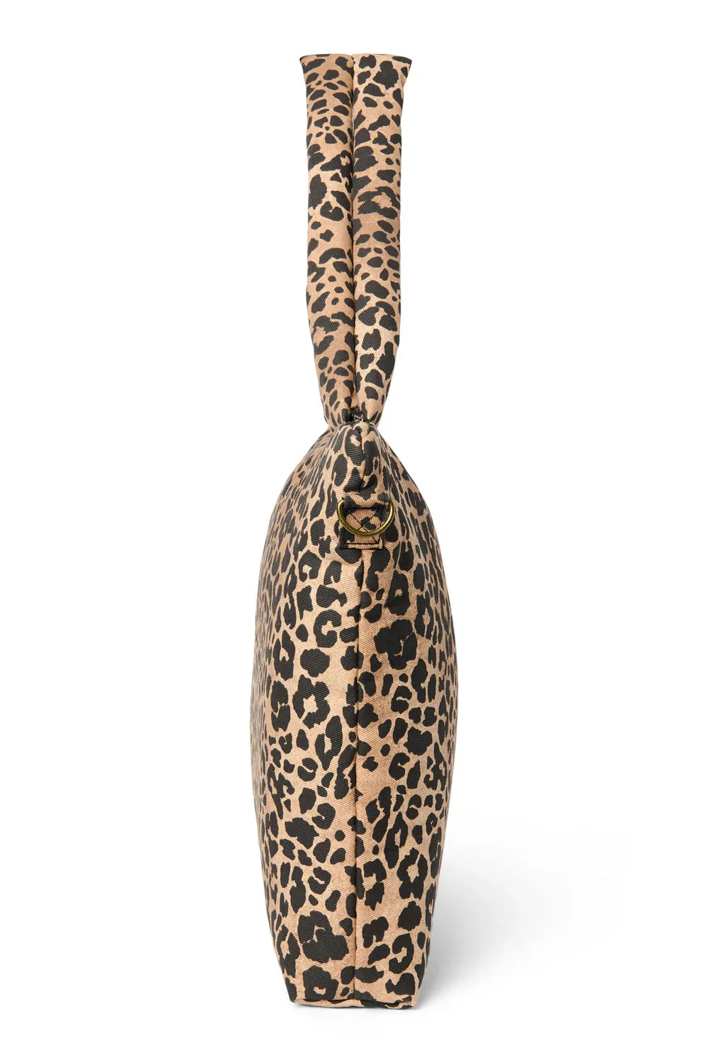 Green Leopard Cotton Diaper Bag