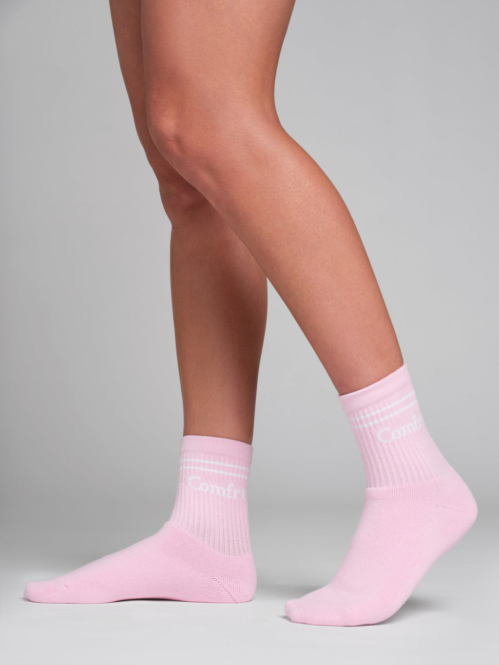Stripe Trim Ankle Socks