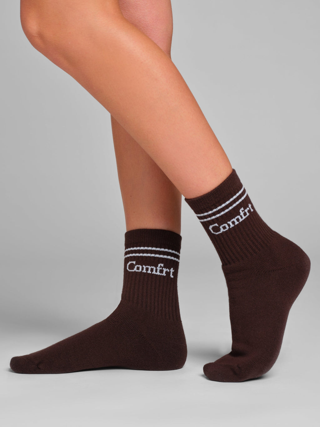 Stripe Trim Ankle Socks