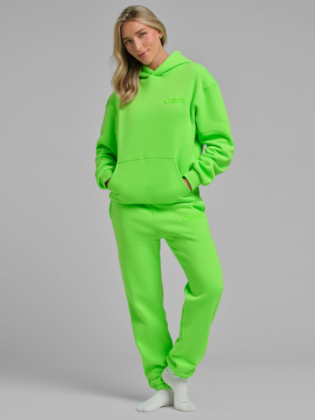 Neon Minimalist Sweatpants