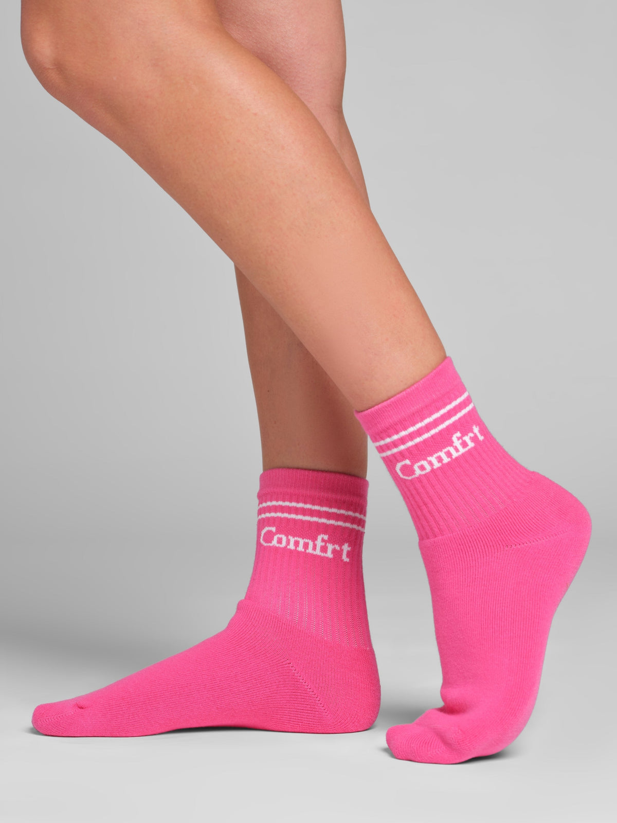 Stripe Trim Ankle Socks