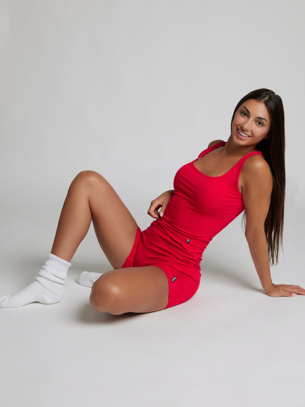 Rib Contour Waist Length Tank