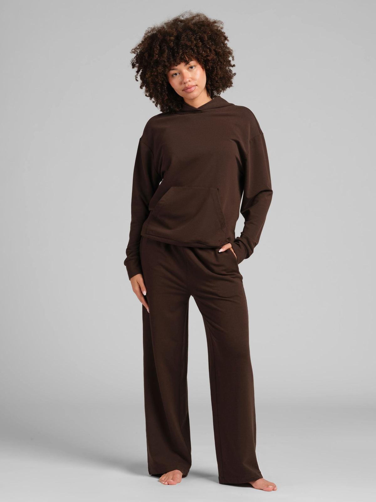 Luxe Terry Lightweight Straight Leg Pants