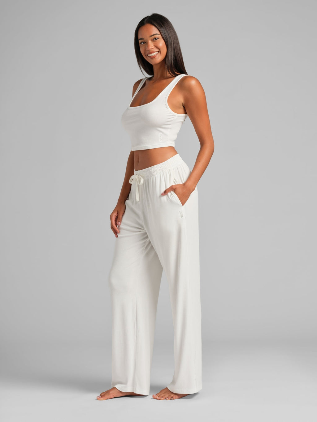 Rib Contour Pants