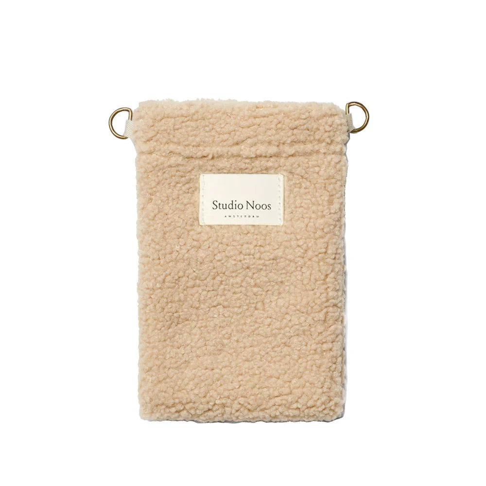 Black Teddy Phone Bag