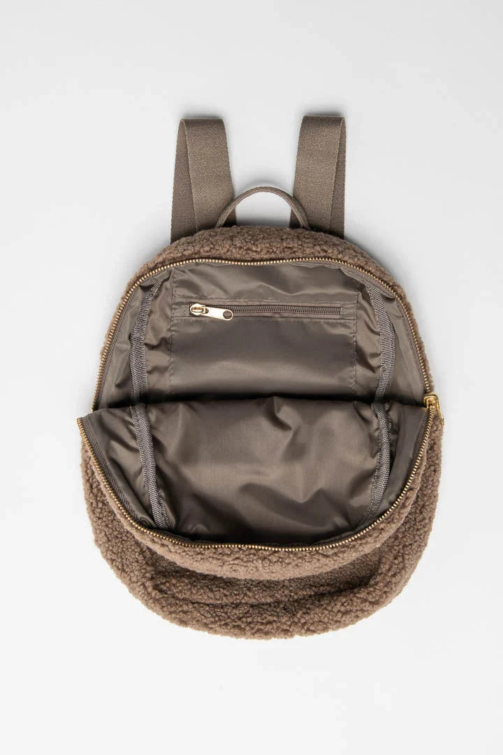Ecru Hearts Teddy Mini Backpack
