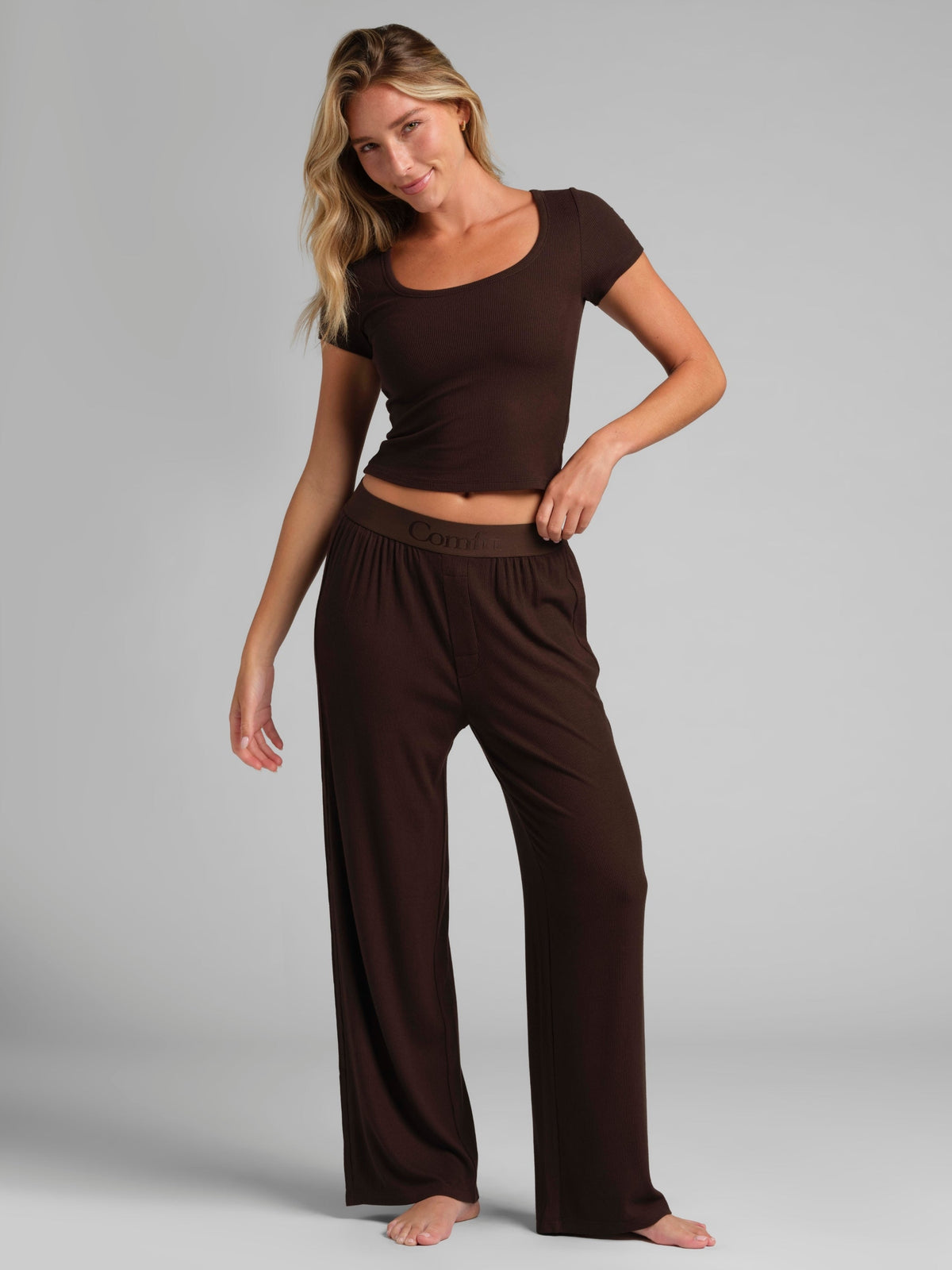 Slinky Rib Baby Tee