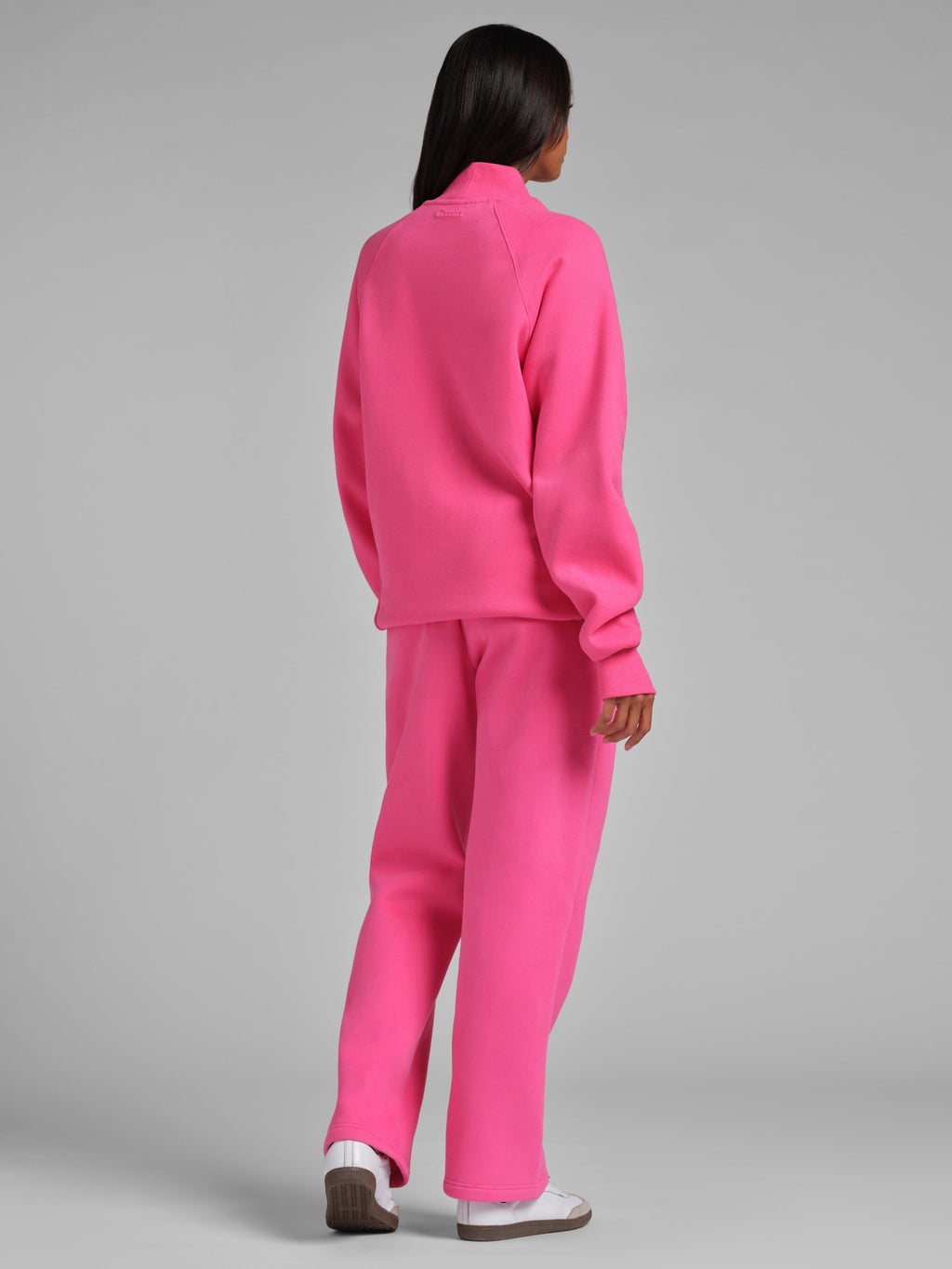 Basic Mock Neck Sweatshirt
