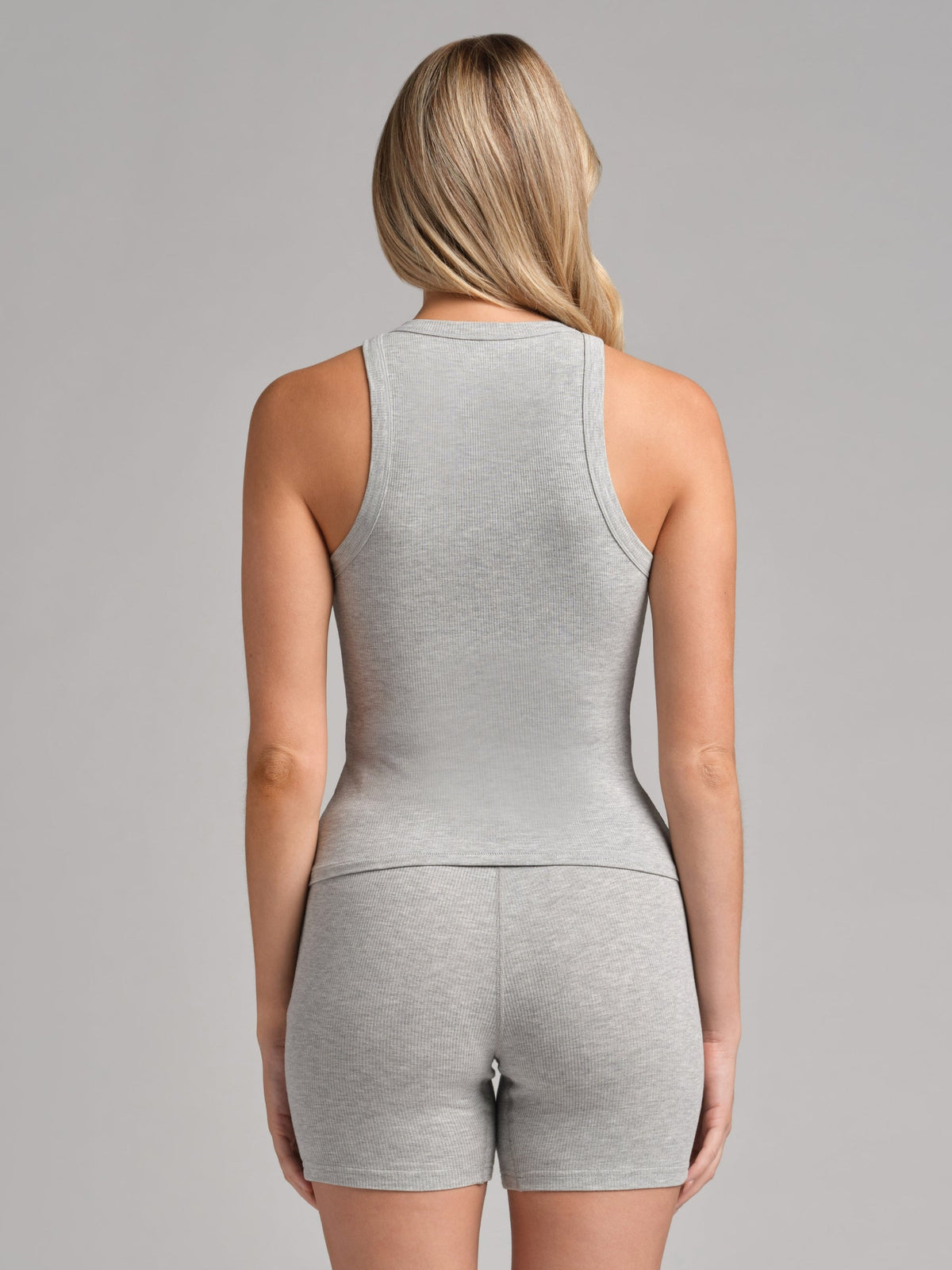 Rib Contour High Neck Tank - Pre Order