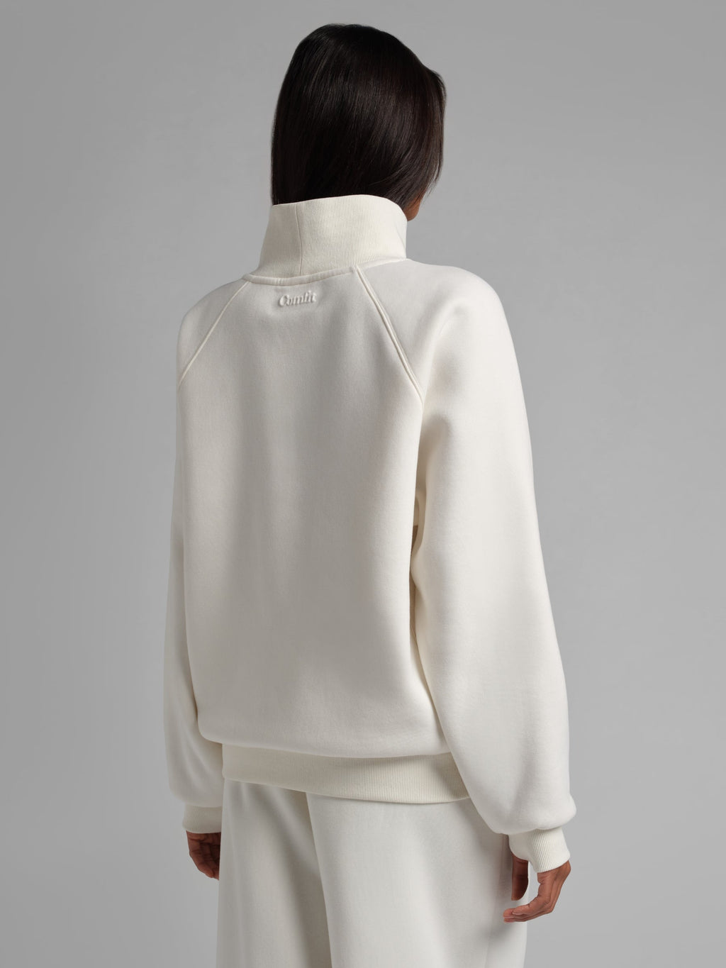 Basic Mock Neck Sweatshirt