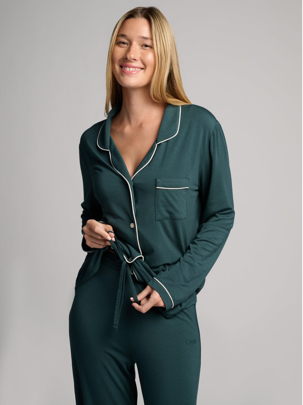 Luna Lounge Long Sleeve Pant PJ Set