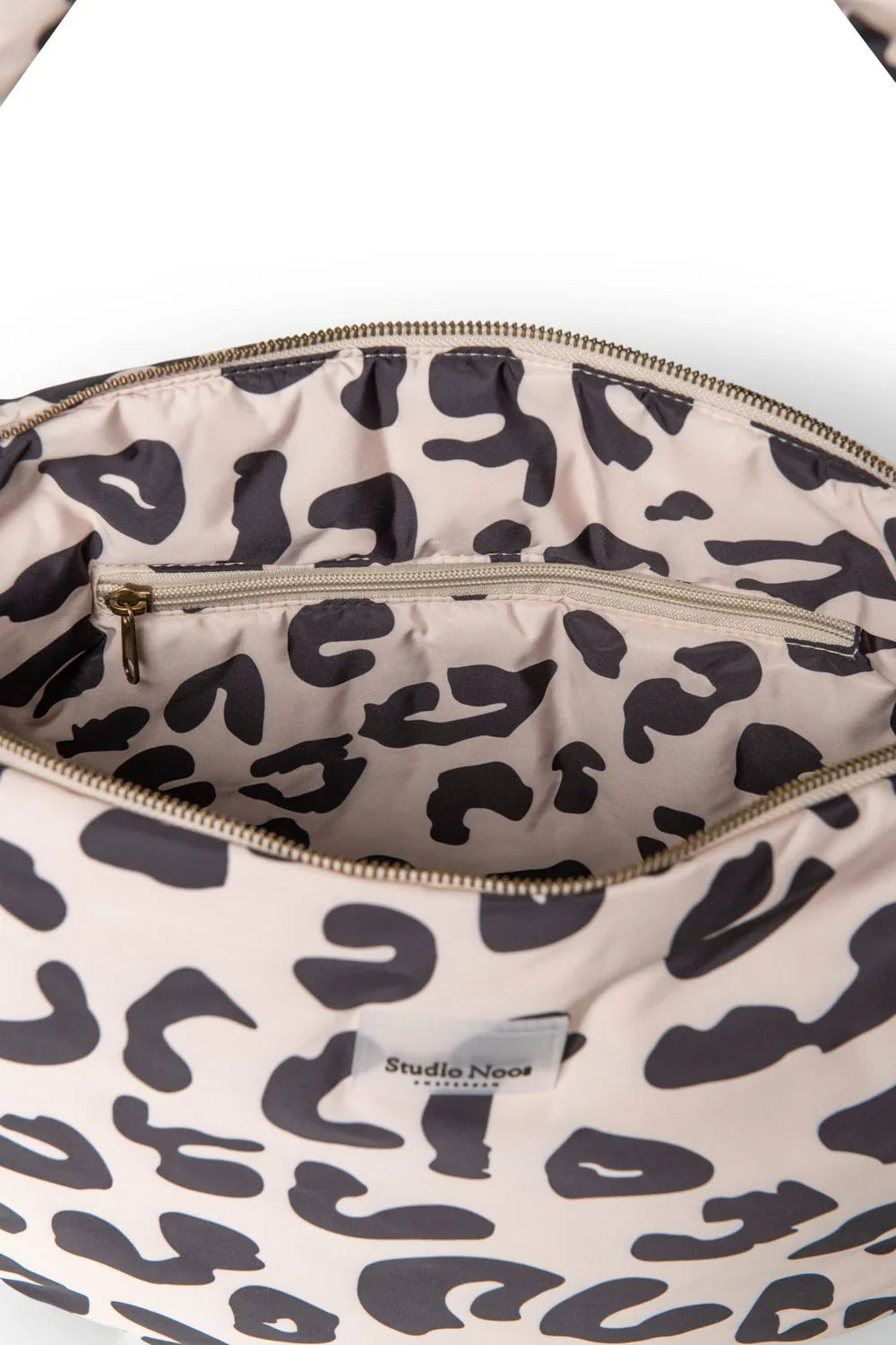 Holy Cow Puffy Cross Body Bag - Brownish
