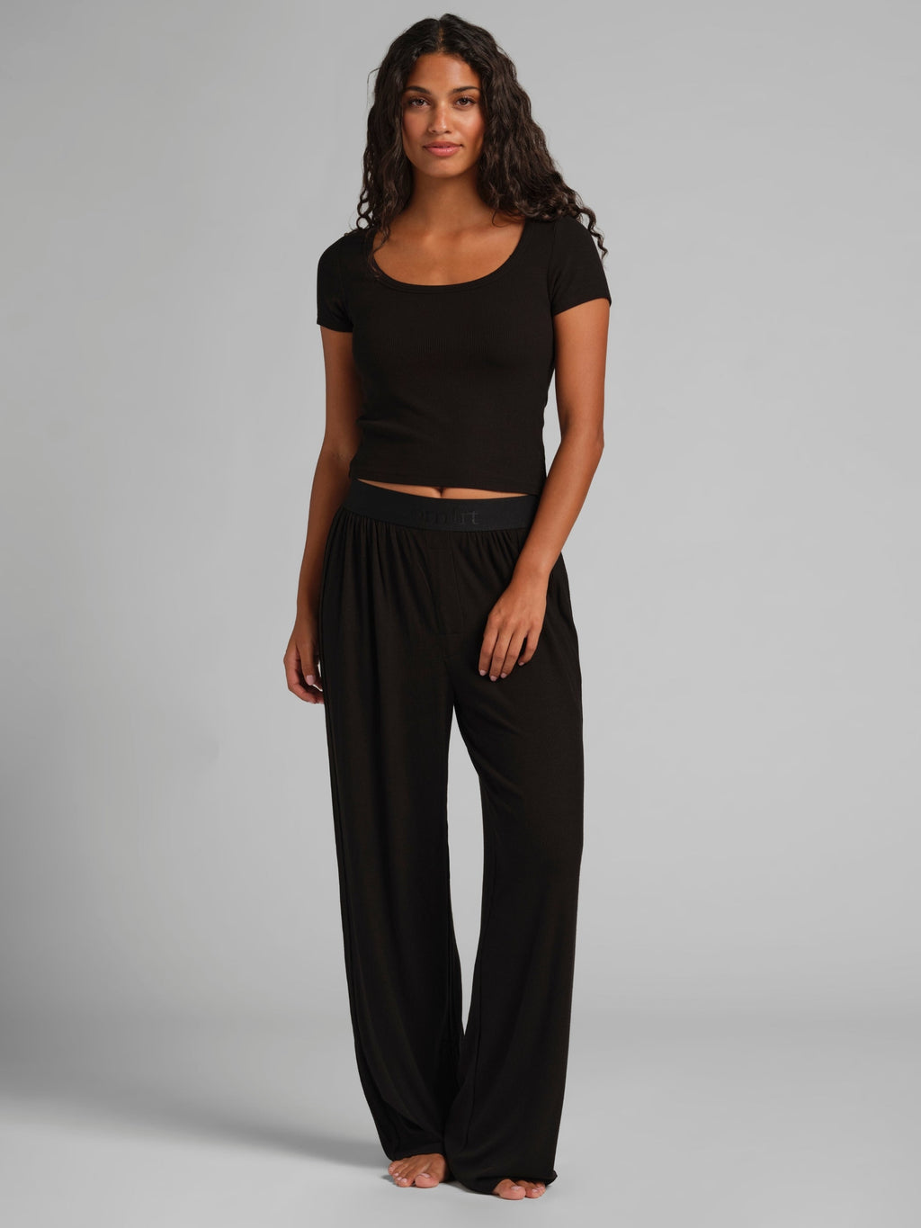 Slinky Rib Baby Tee