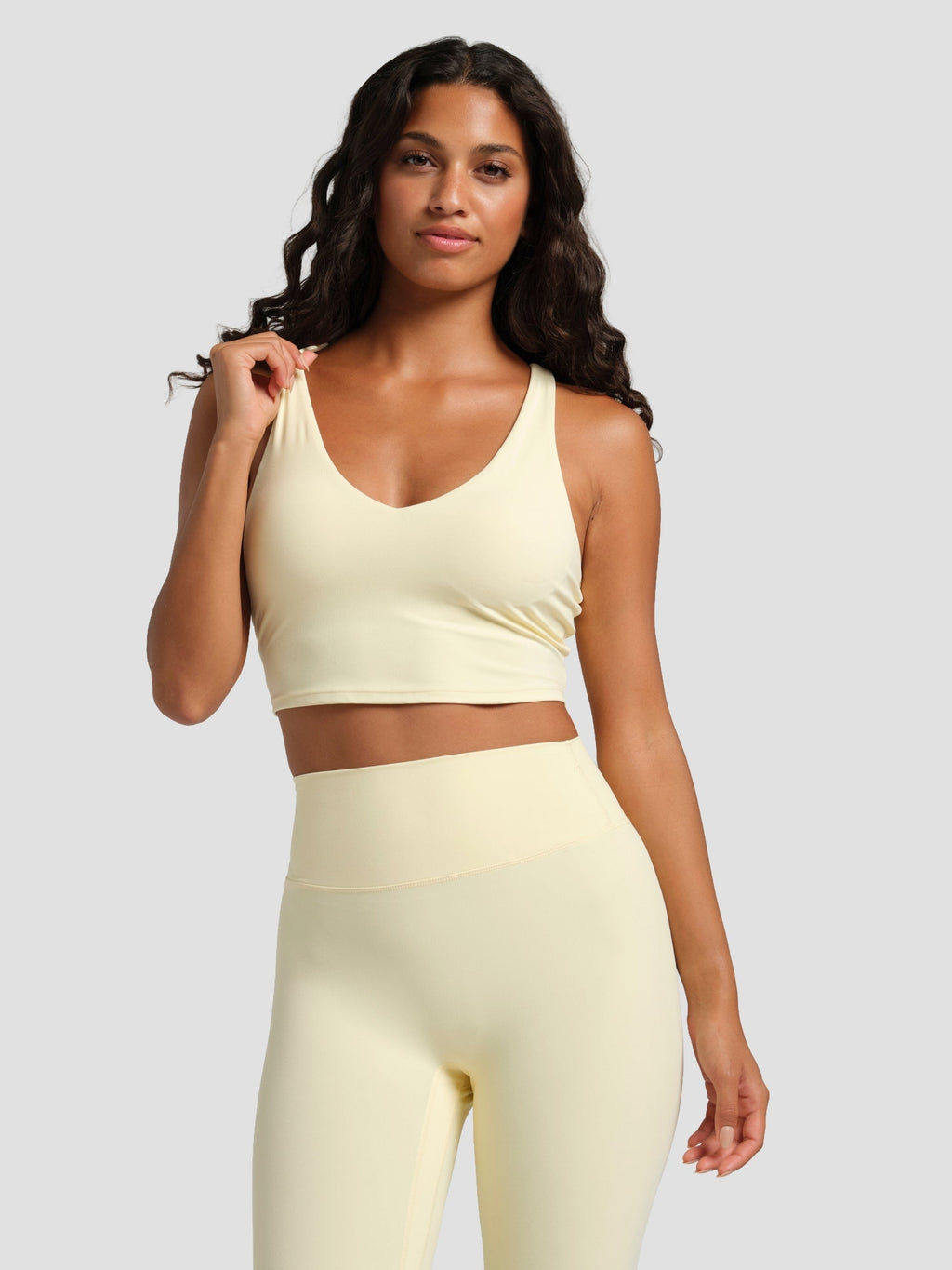 ComfrtCore™ V-Neck Crop Tank