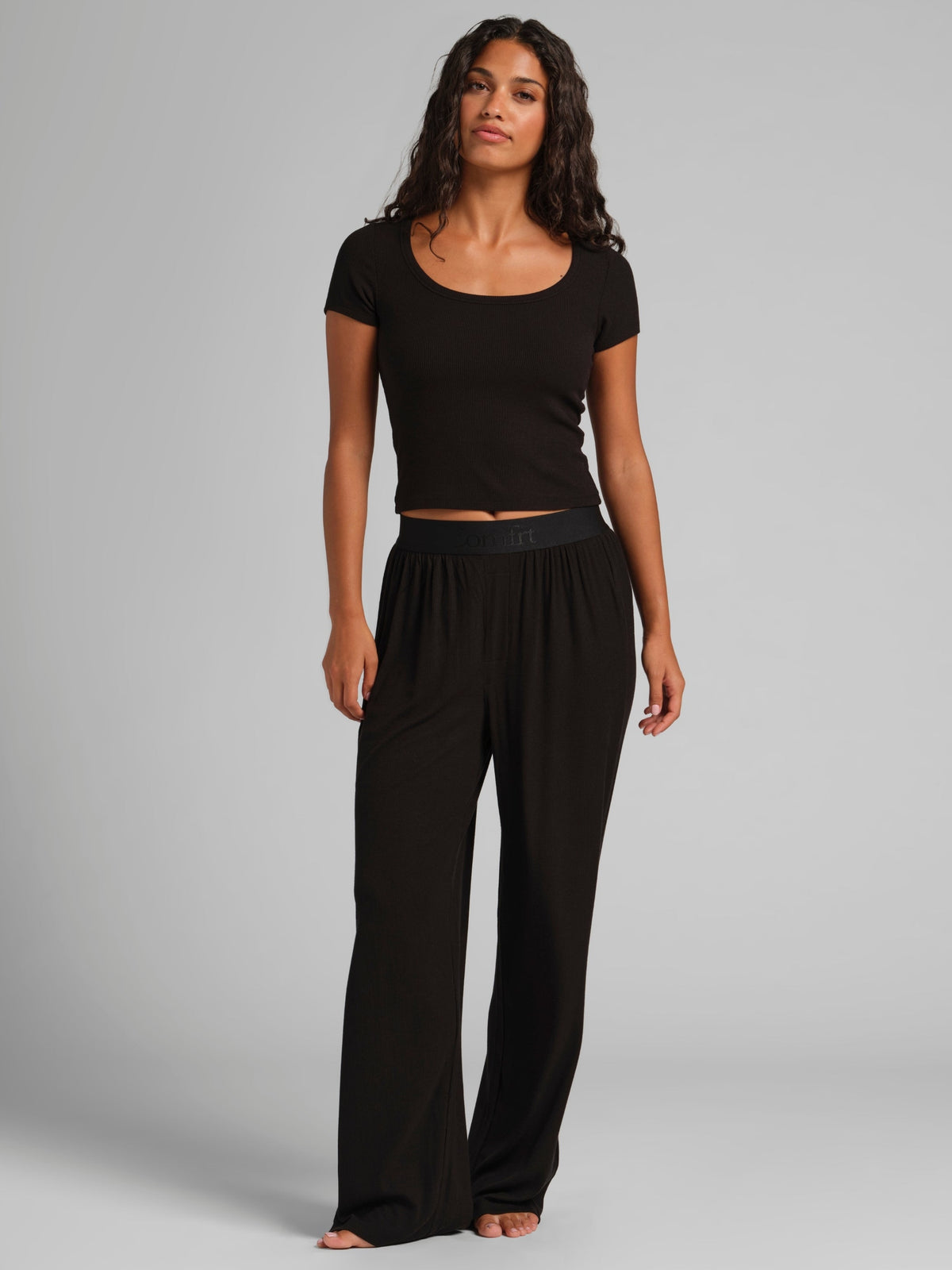 Slinky Rib Baby Tee