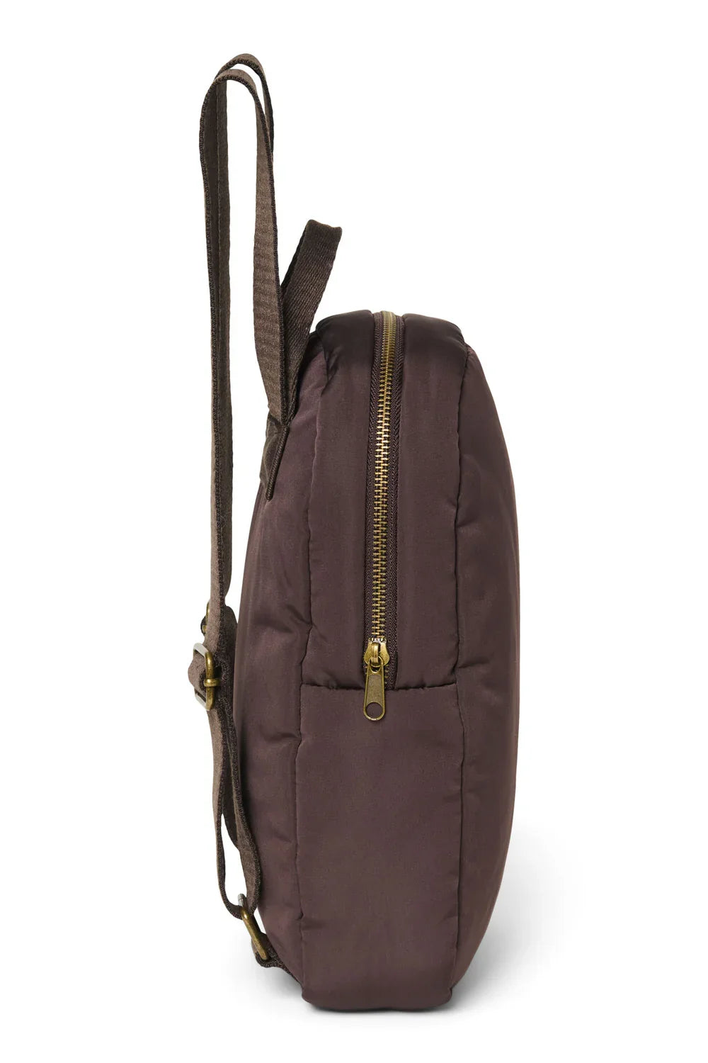 Black Puffy Mini Backpack