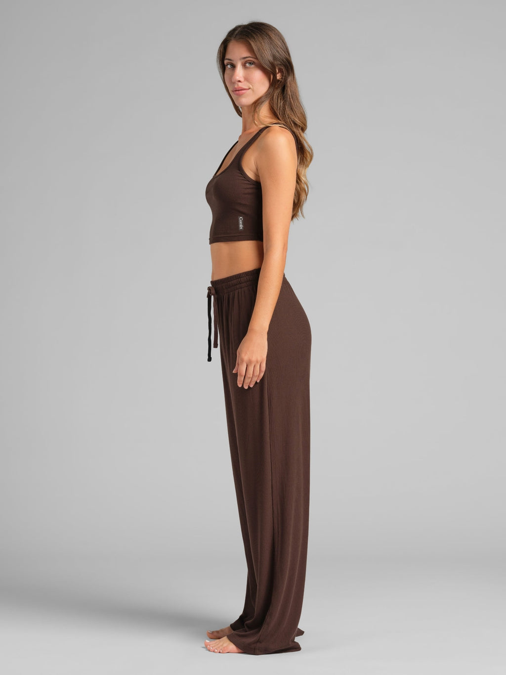 Rib Contour Pants