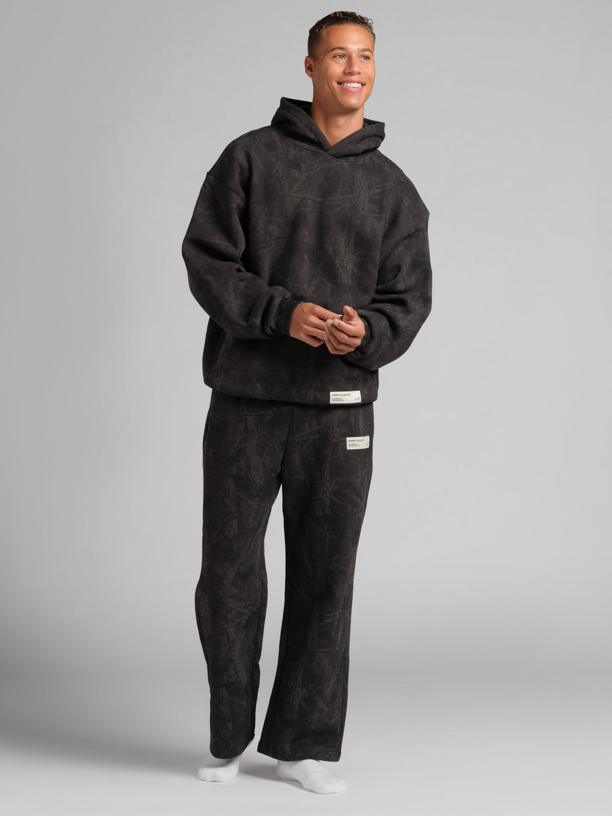 Camo Straight Leg Sweatpants