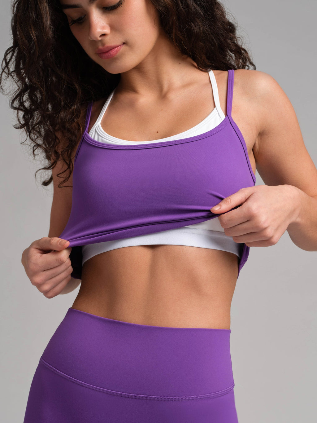 ComfrtCore™ Double Layer Crop Tank