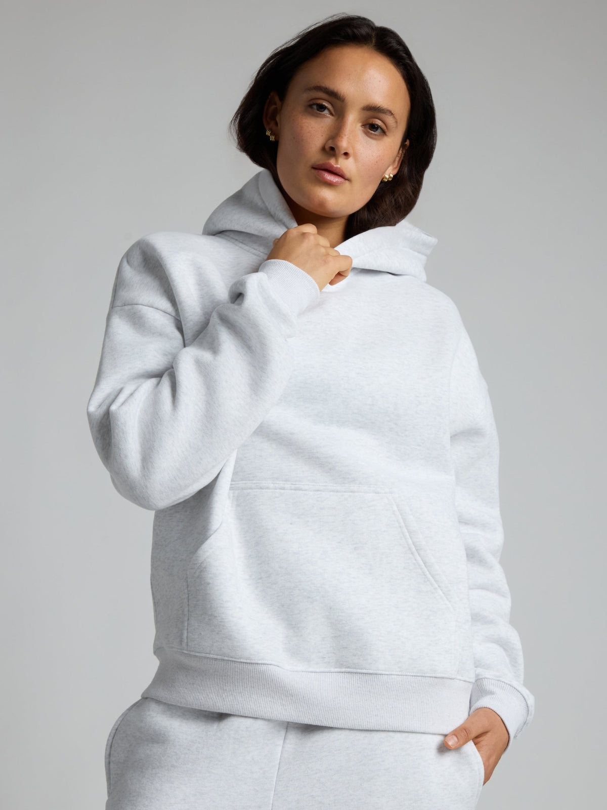 Basic Crop Hoodie