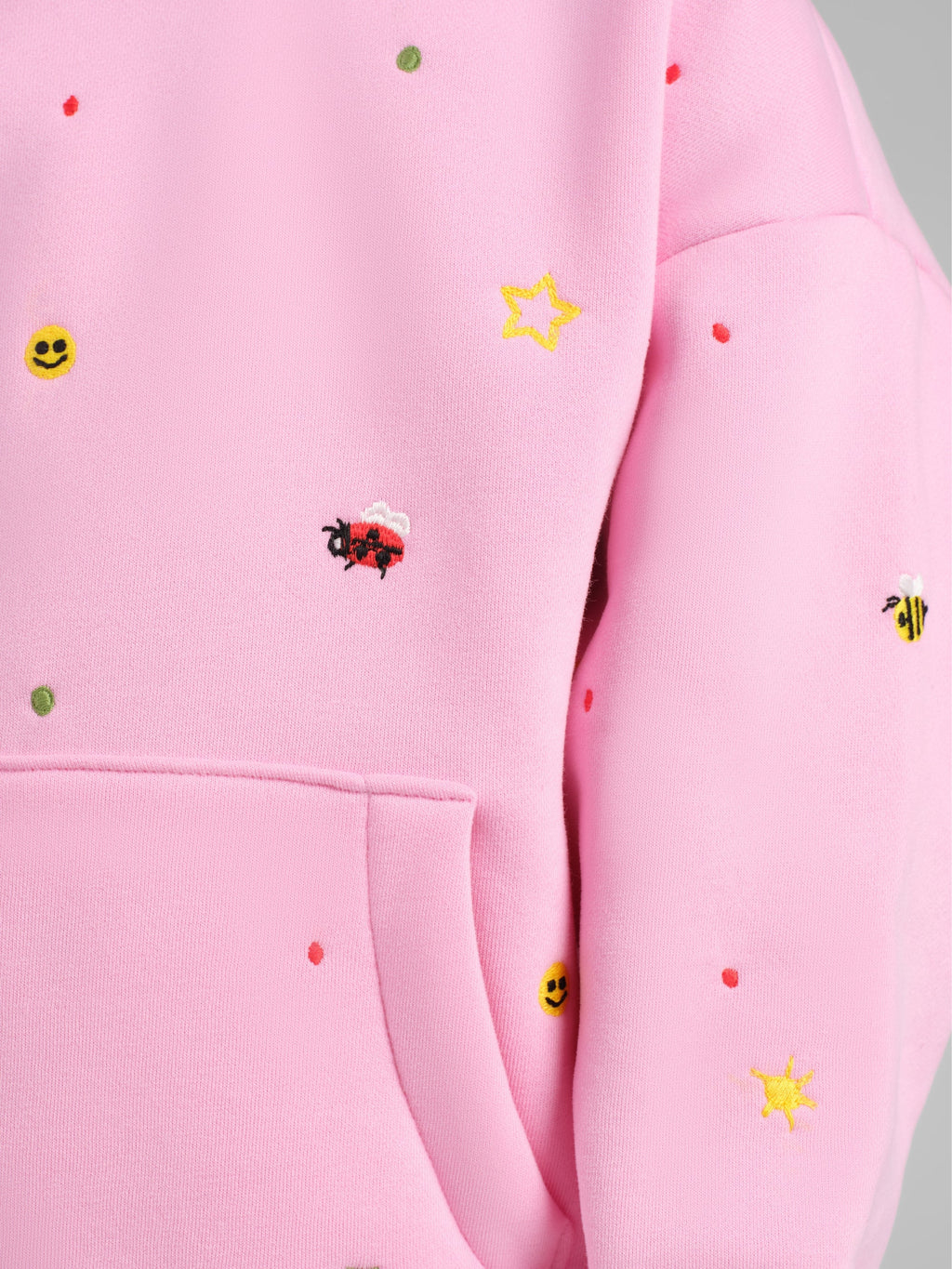 Varsity Kids Allover Embroidered Hoodie