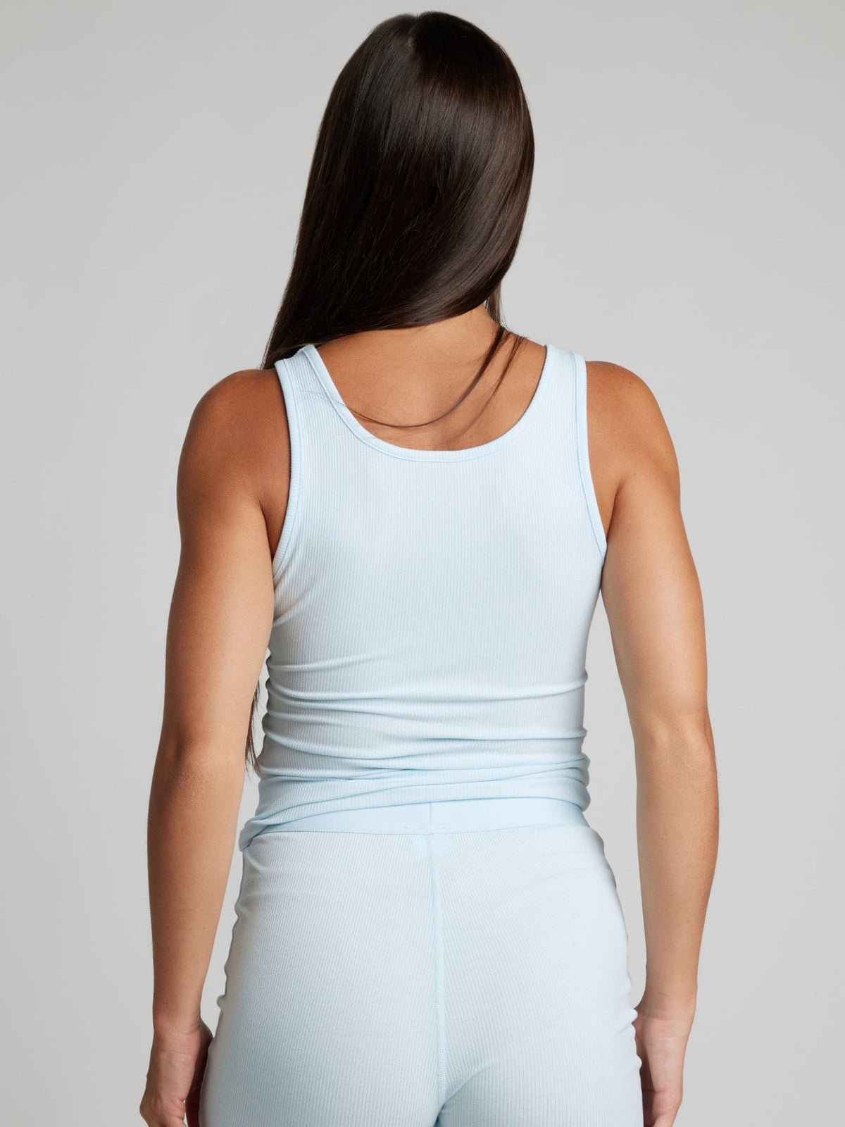 Rib Contour Waist Length Tank - Pre Order