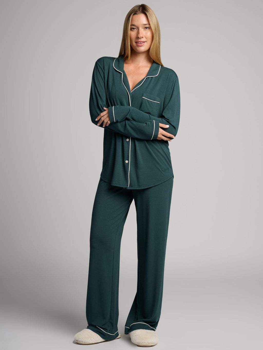 Luna Lounge Long Sleeve Pant PJ Set