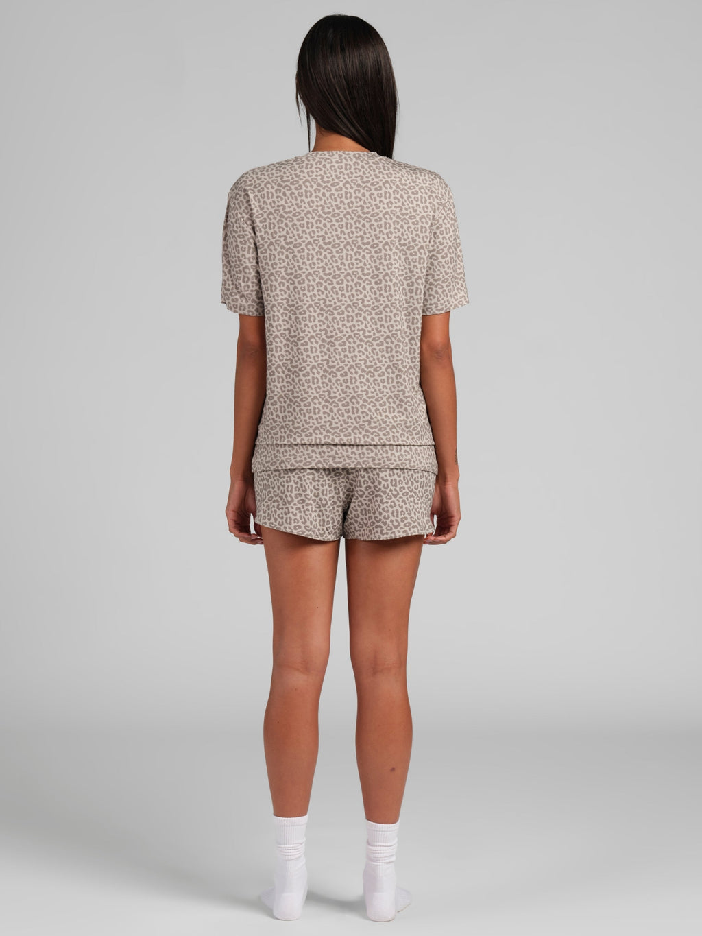 Cloud Lounge Curved Hem Shorts