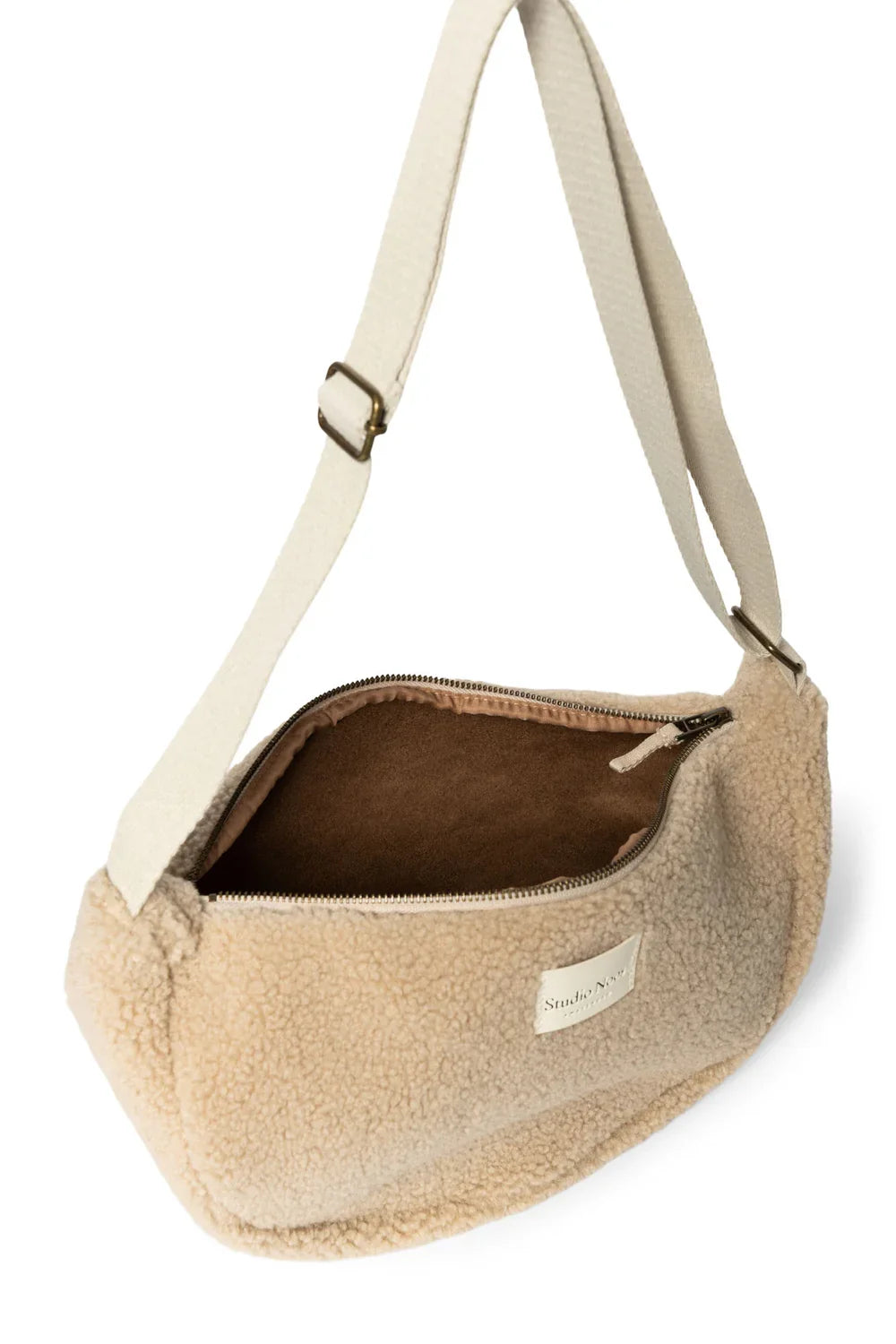 Brown Hearts Teddy Adult Fanny Pack