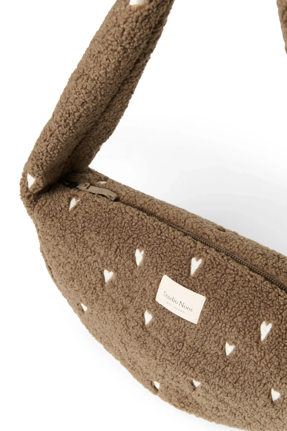 Ecru Hearts Teddy Mini Cross Body Bag