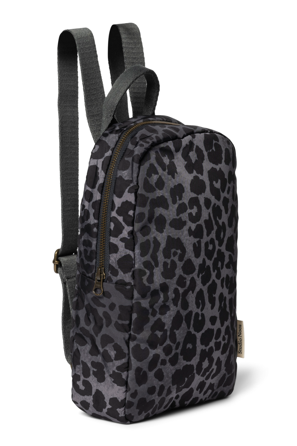 Puffy Mini Backpack | Leopard
