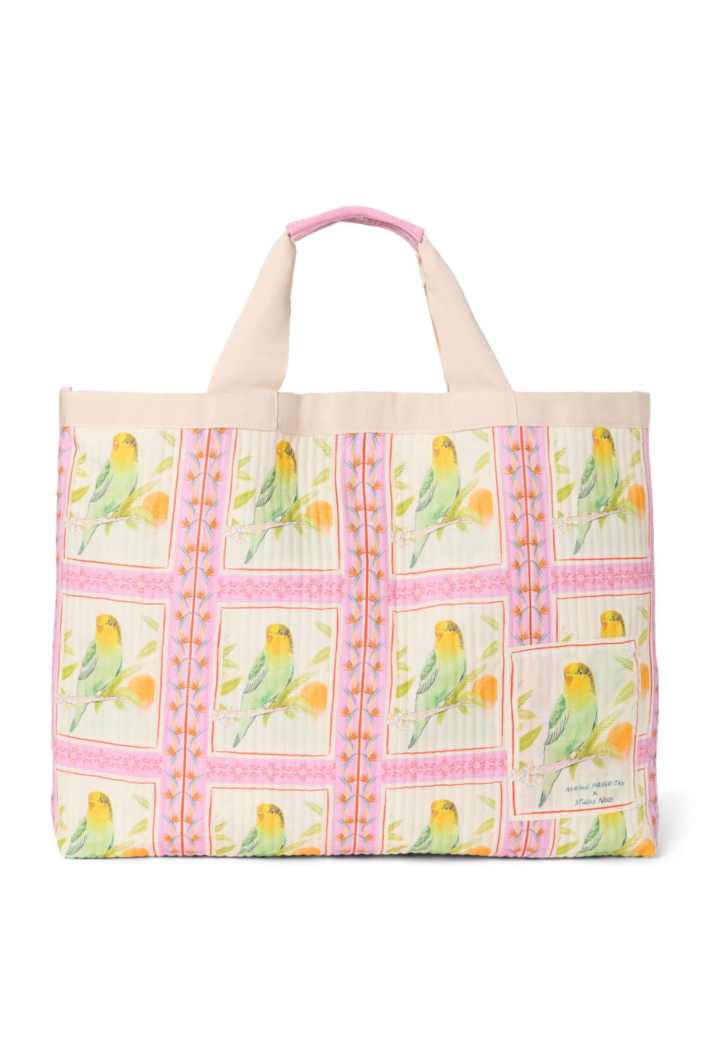 Beach Bag | Maison Mangostan x Studio Noos Birds
