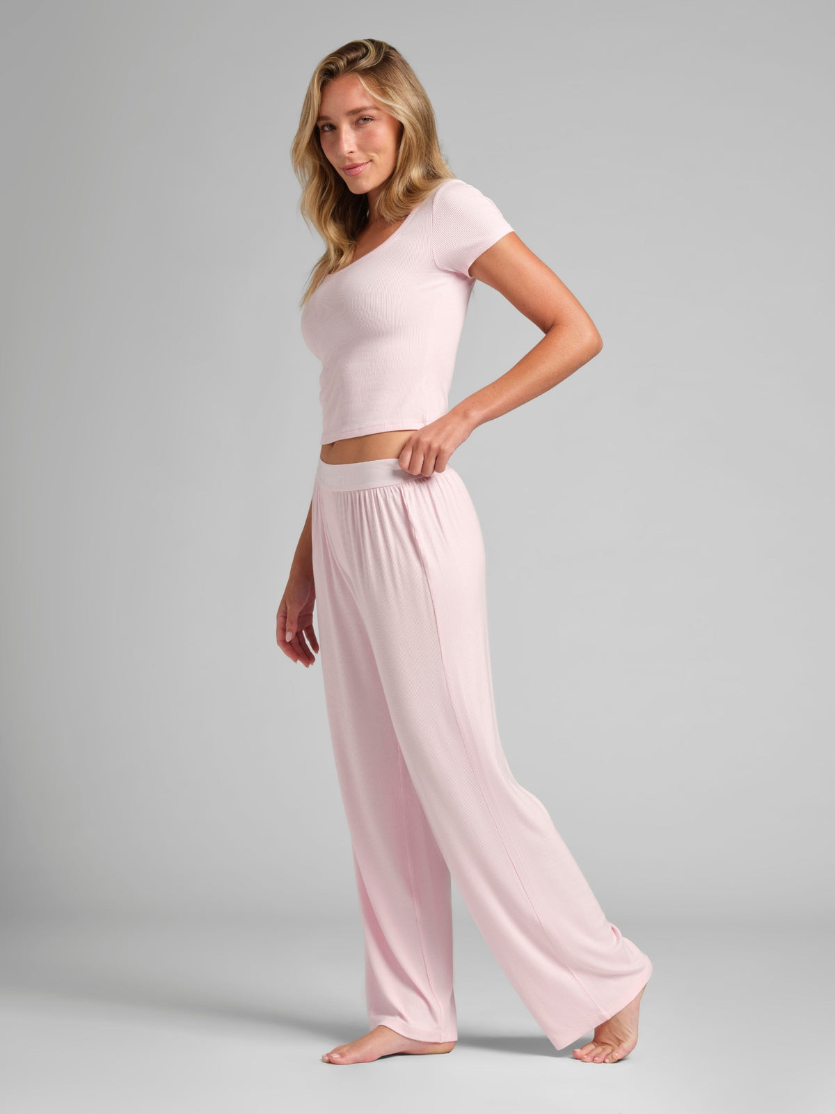 Slinky Rib Baby Tee