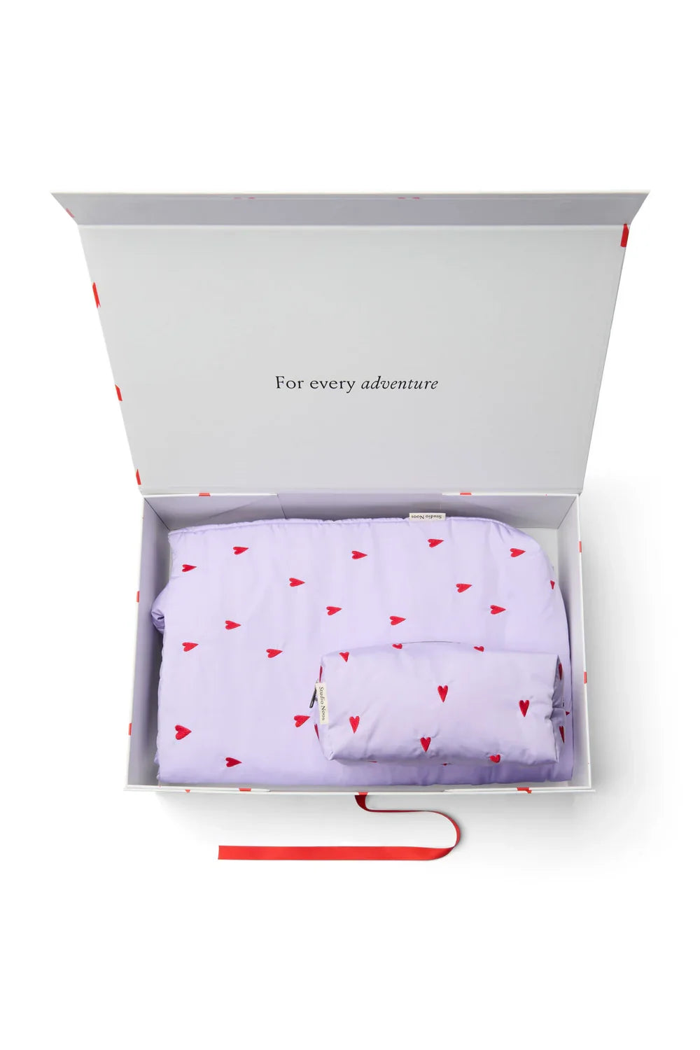 Purple Hearts Classic Puffy Gift Set
