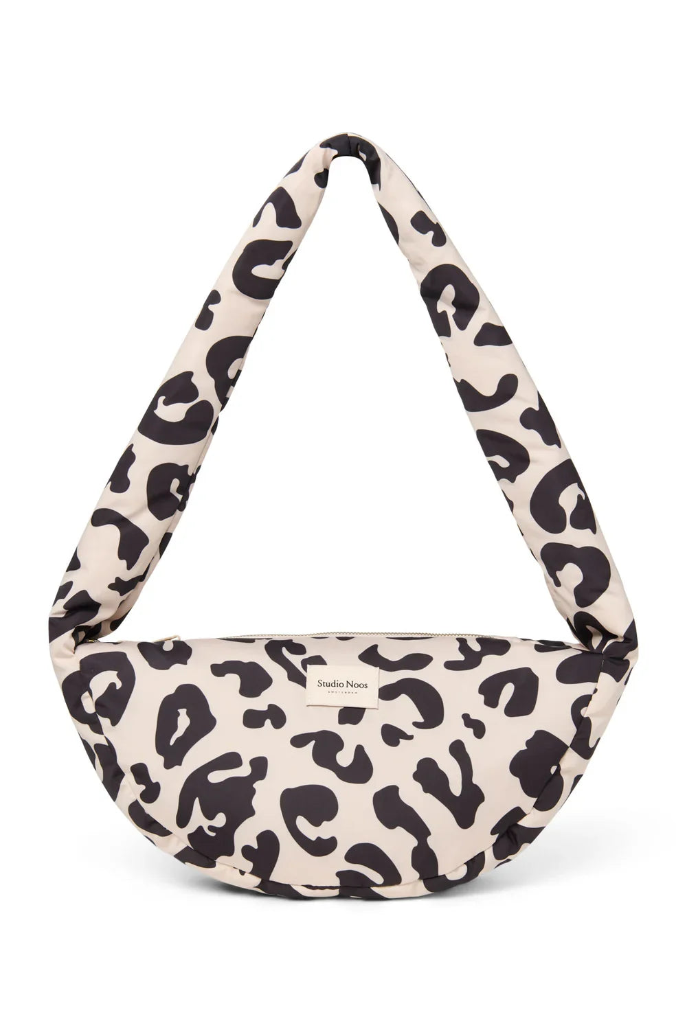 Holy Cow Puffy Mini Cross Body Bag - Brownish