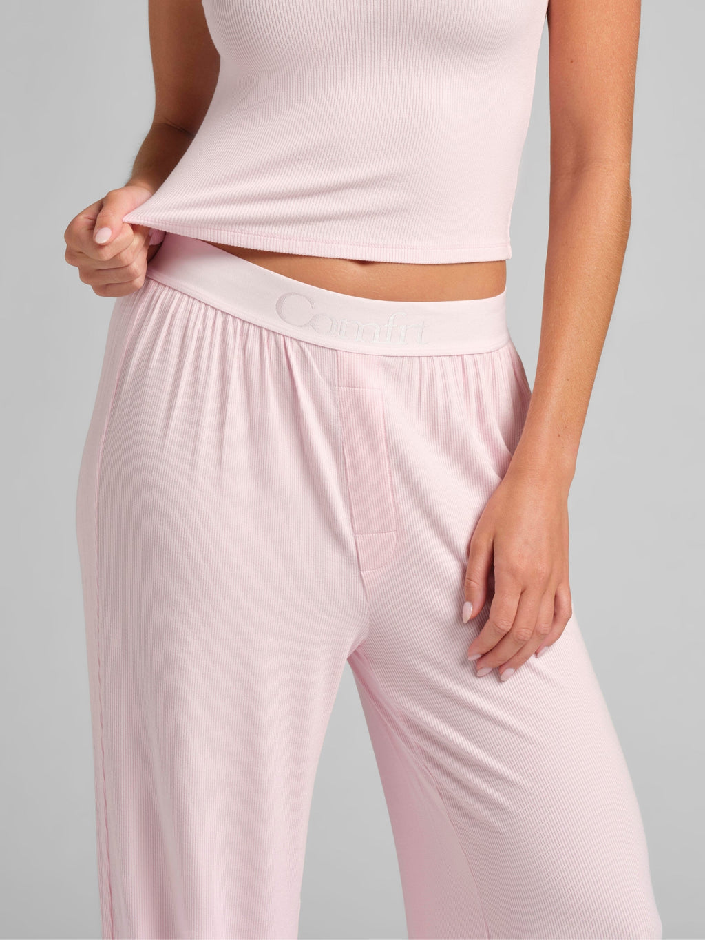 Slinky Rib Lounge Pant