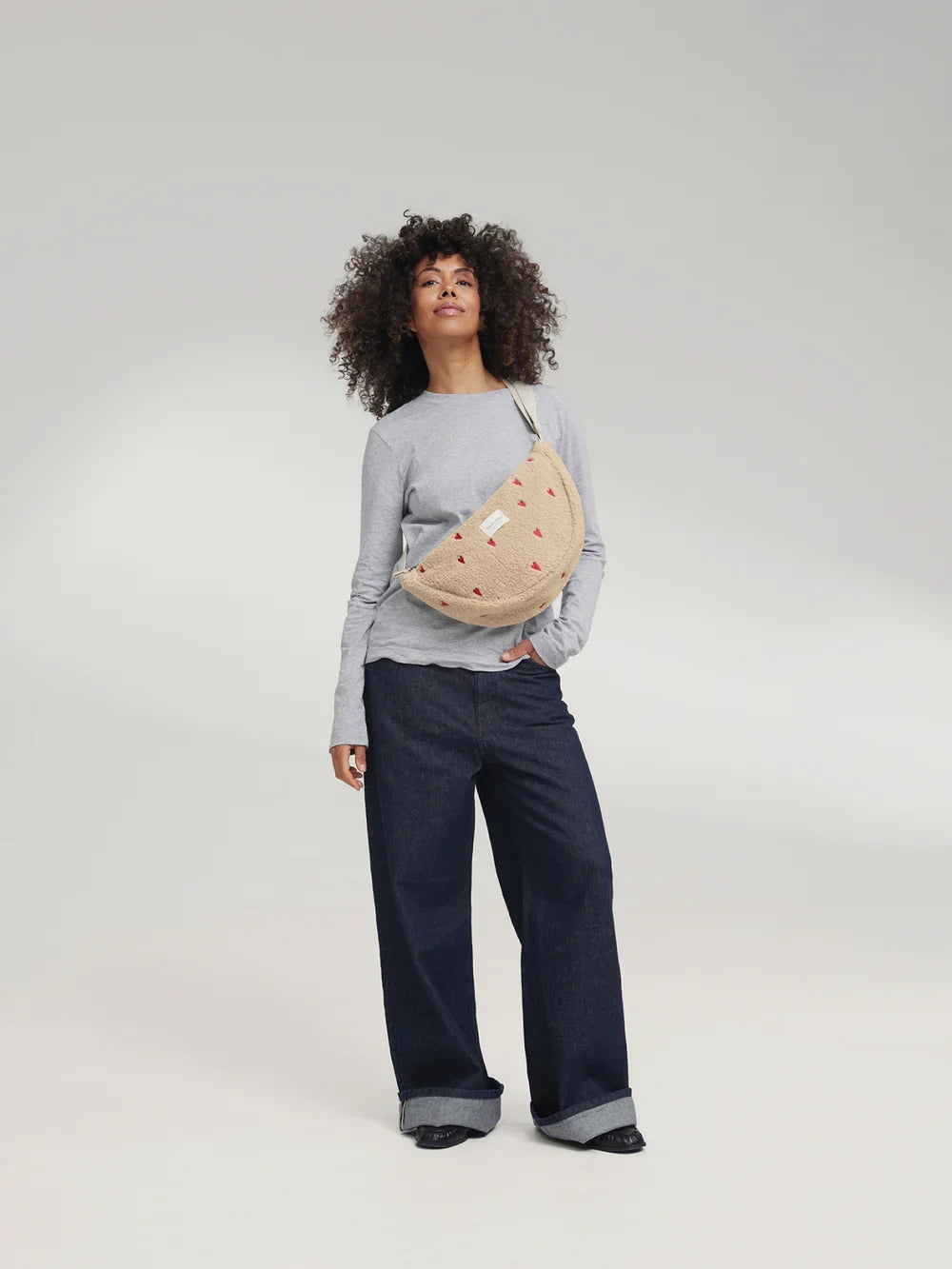 Ecru Teddy Adult Fanny Pack