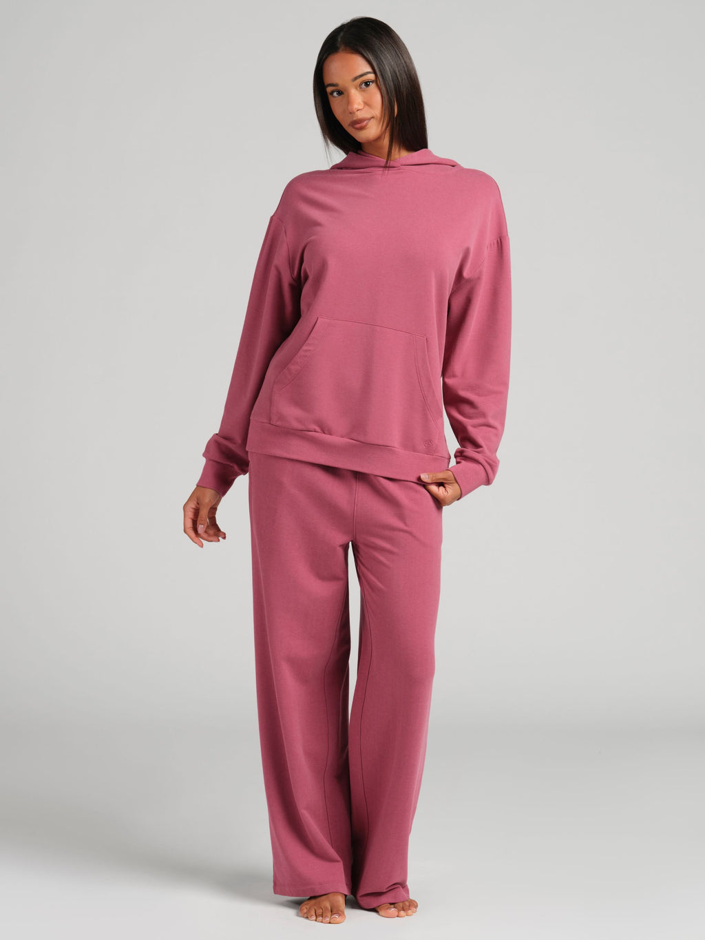 Luxe Terry Lightweight Straight Leg Pants