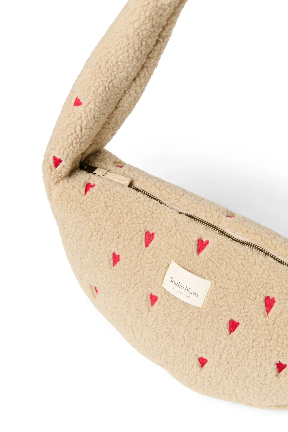 Ecru Teddy Mini Cross Body Bag
