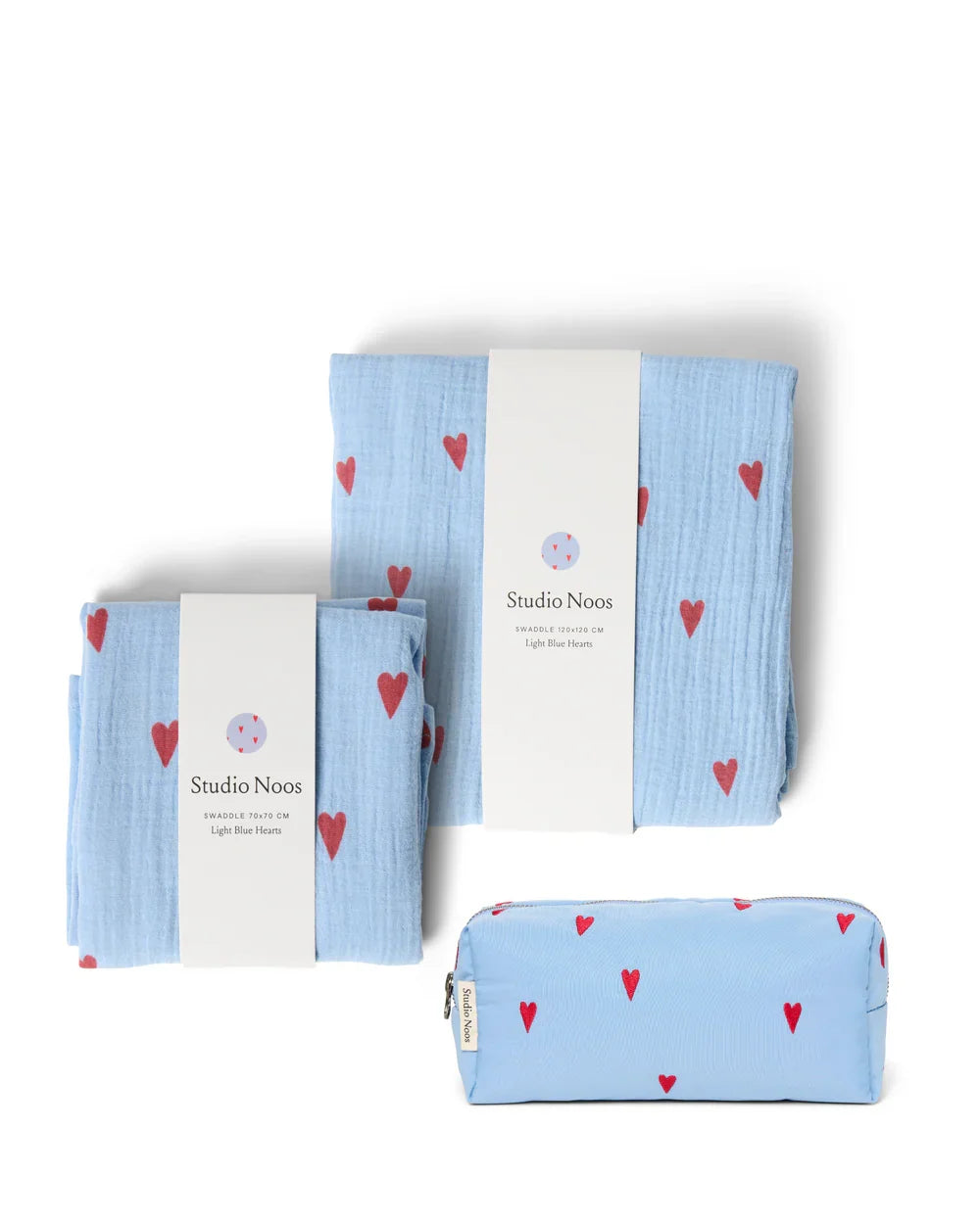 Newborn Essential Gift Set - Purple Hearts